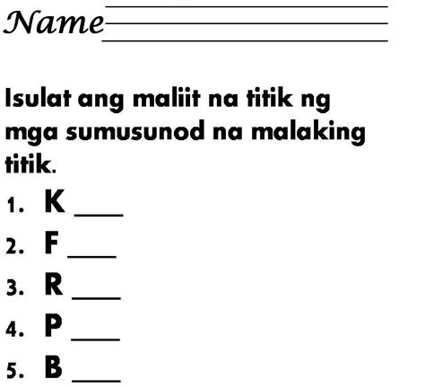 maliit at malaking titik worksheet|Malaking titk at maliit na titik worksheet .